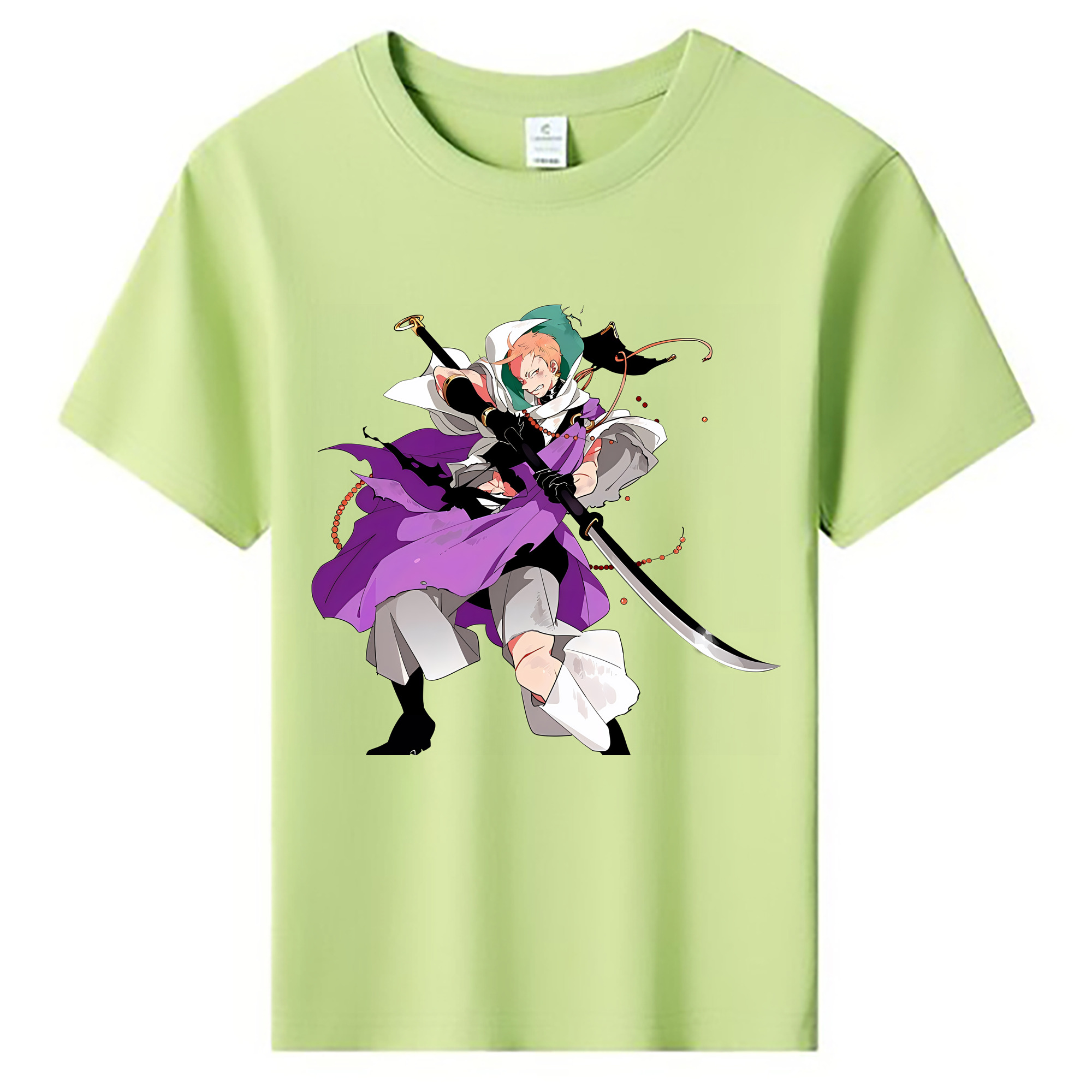 （画像用） 刀剣乱舞 Touken Ranbu 綿100％キッズTシャツ（フロントプリント）